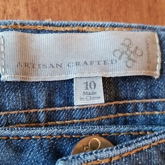 Artisan Crafted cropped jean size 10 - Picture 6 of 12